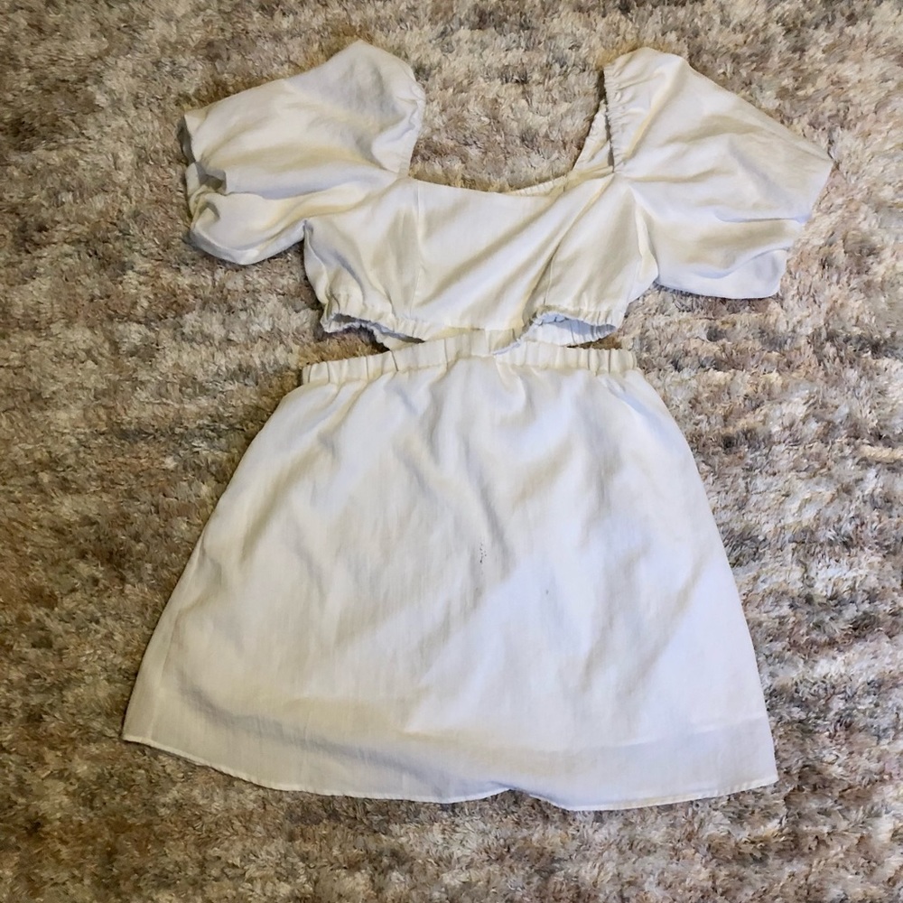 White dress